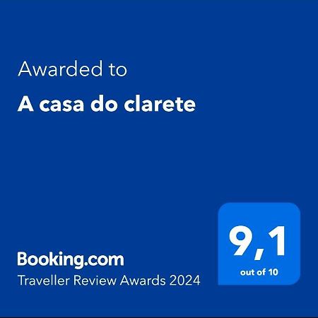Вилла A Casa Do Clarete Кастро-Кальделас Экстерьер фото